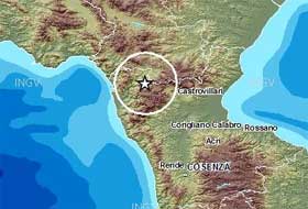 terremoto nel pollino